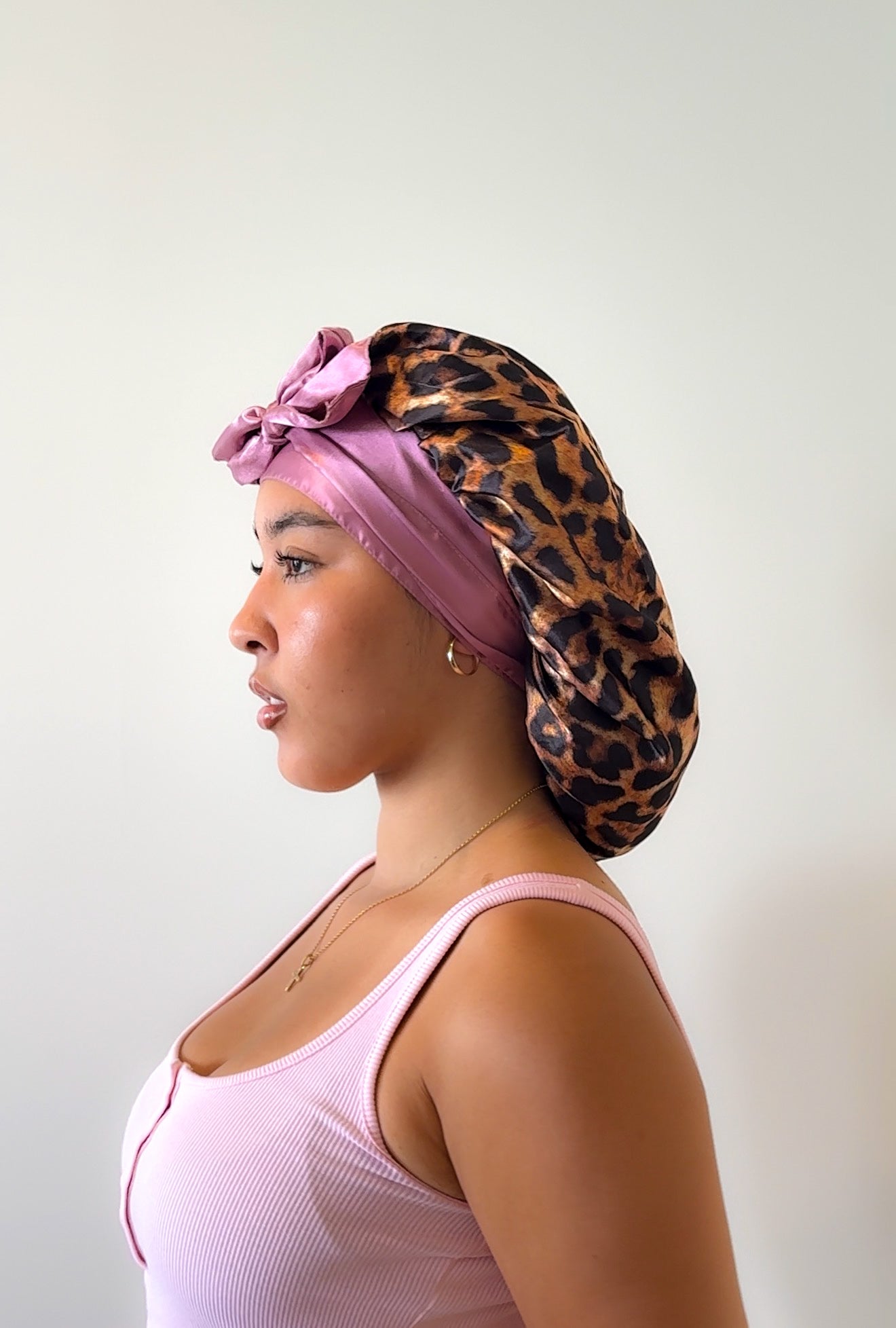 Classic Cheetah Print Bonnet