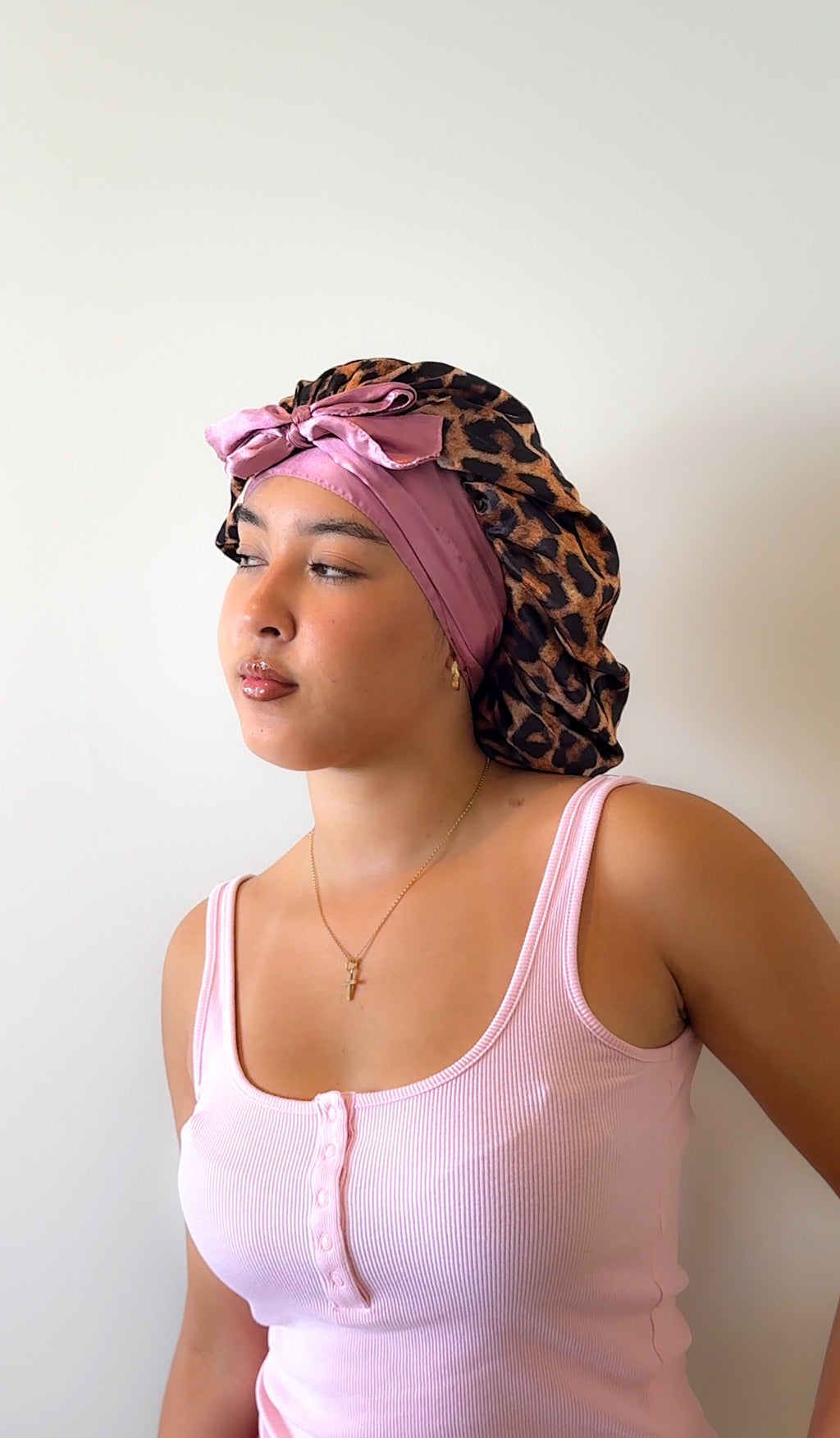 Classic Cheetah Print Bonnet
