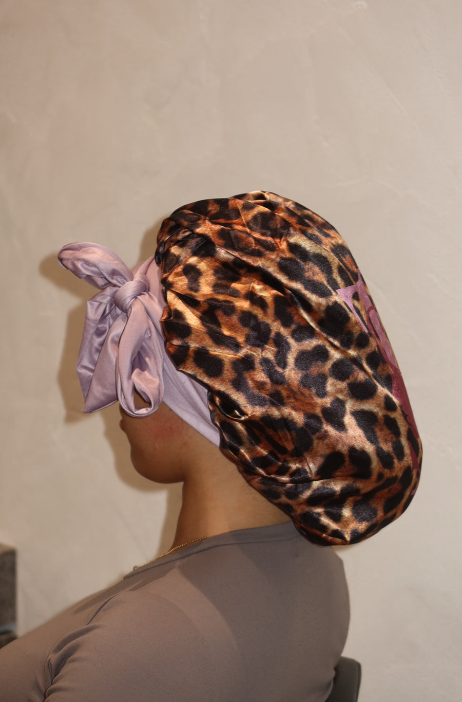 Classic Cheetah Print Bonnet